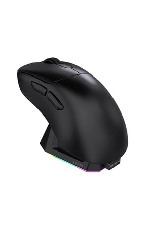 AJ179P MC 3 Modlu 1000Hz 12.000 Dpı Manyetik Şarj Istasyonlu Paw3311 Optik Sensör Gaming Mouse