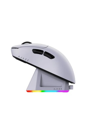AJ179P MC 3 Modlu 1000Hz 12.000 Dpı Manyetik Şarj Istasyonlu Paw3311 Optik Sensör Gaming Mouse