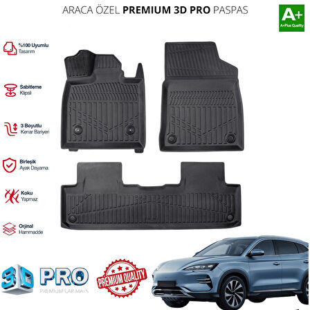 BYD SEAL ARACA ÖZEL 3D PASPAS 2024 2025 2026 2027
