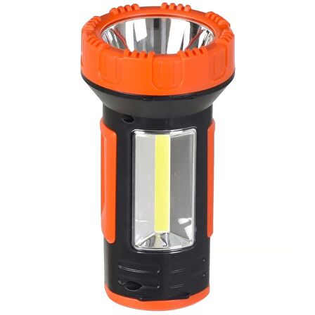 FX-519 Şarjlı El Feneri 3W USB Cree + COB LED