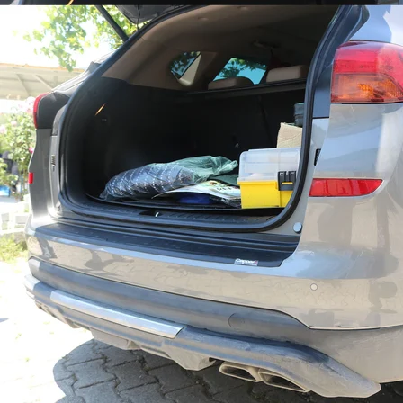 HYUNDAİ TUCSON  İLE UYUMLU 2018 2019 2020 ARAKA TAMPON ÜSTÜ EŞİĞİ PLASTİK 