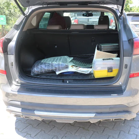 HYUNDAİ TUCSON  İLE UYUMLU 2018 2019 2020 ARAKA TAMPON ÜSTÜ EŞİĞİ PLASTİK 