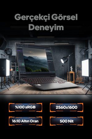 Game Garaj Slayer SR7T-5060 C3 AMD Ryzen 7 255 32GB RAM 2TB SSD RTX5060 15.3" QHD+ 300Hz IPS FreeDOS Gaming Laptop