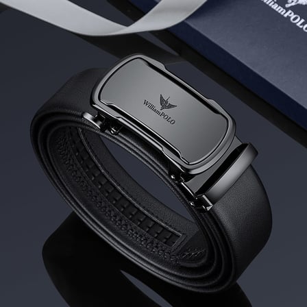 WilliamPolo Business Hakiki Deri Metal Toka Erkek Kemer 