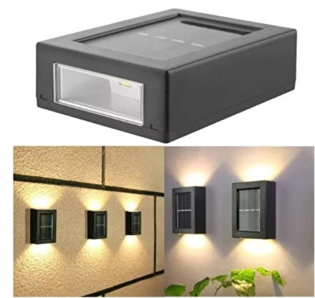 Solar 4 Ledli 11cm Duvar Aydınlatması