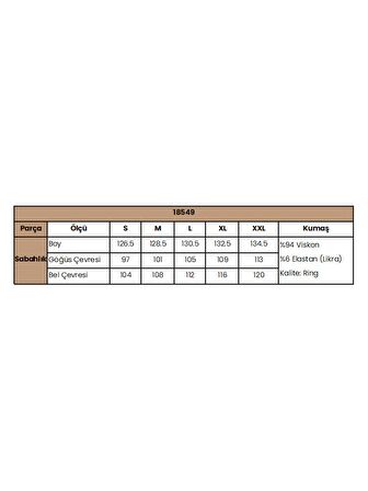 Monamise Kadın Dantelli ve Kuşaklı Sabahlık 18549 