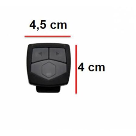 RECTUS Turn Şarjlı Kablosuz Bisiklet Sinyali Kolay Montaj Kumandalı