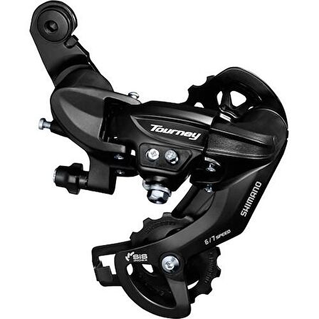 Shimano Arka Vites Tourney RD-TY300 6-7S Siyah ÜCRETSİZ KARGO