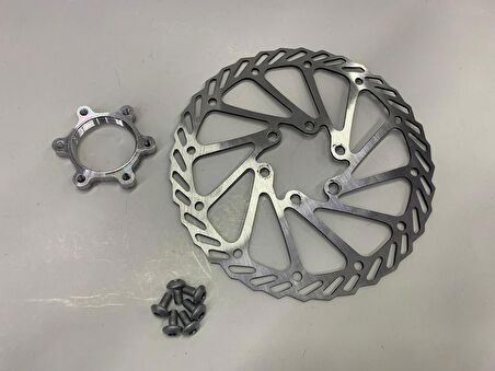 NUTT 160 mm 6 vida bisiklet disk fren rotor ayna SHIMANO UYUMLU