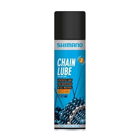 Shimano Zincir Yağı Sprey 200ml Bisiklet Zincir Temizleme