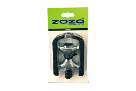 ZOZO -ALÜMİNYUM Pedal - FP-920B Reflektörlü 9/16"  KAYMAZ TABAN