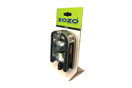 ZOZO -ALÜMİNYUM Pedal - FP-920B Reflektörlü 9/16"  KAYMAZ TABAN