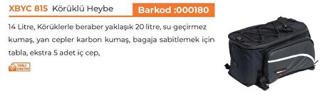 XBYC 815 FORTE GT 30 LT BİSİKLET ARKA HEYBE ÇANTA