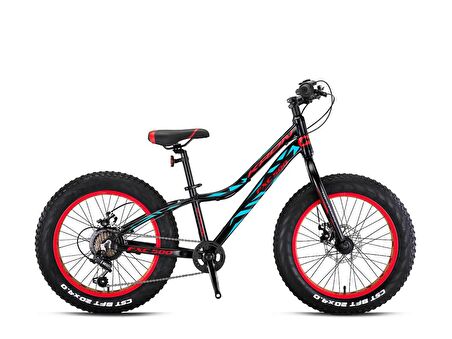 Kron Fxc 500 Fat Bike MD 20" Jant 7 Vites ÇOCUK FAT BİKE BİSİKLET