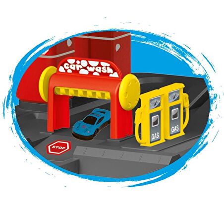 Dolu 5158  Eğitici Ögretici 3 Katlı Otopark Ve Yarış Yol Seti 