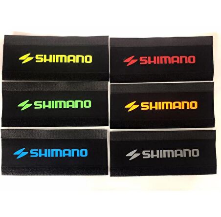 Shimano Bisiklet Reflektörlü Kadro Koruyucu ve Zincir Koruyucu Gri Bisiklet kadro koruma kılıfı