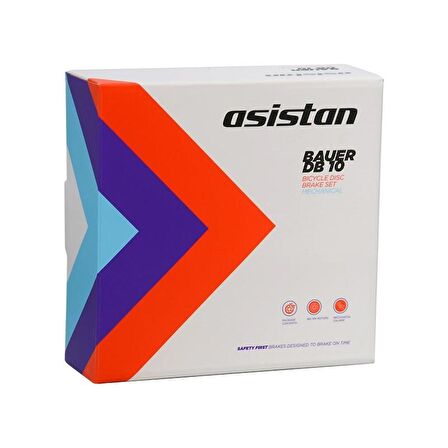 Asistan Bauer DB10 Mekanik Disk Fren Ön/Arka Set MEKANİK DİSK FREN SETİ 