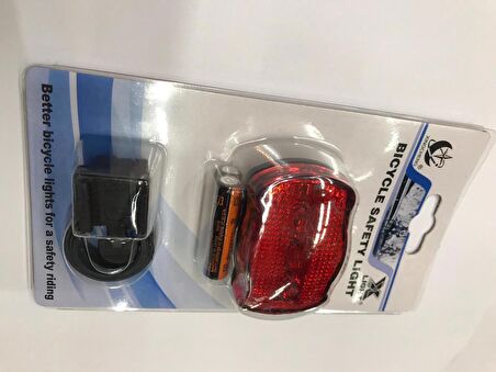 XC-783R ARKA STOP LED SU GEÇİRMEZ 3 FONKSİYON PİL DAHİL