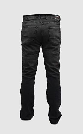 Forte Gt 1092 Spirit Korumalı Motosiklet Kot Pantolonu 34 Large Beden Siyah