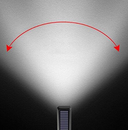 Güneş Enerjili Usb Şarjlı Bisiklet Lambası Solar Fener Ön Far Işık Aydınlatma Kornalı Turuncu