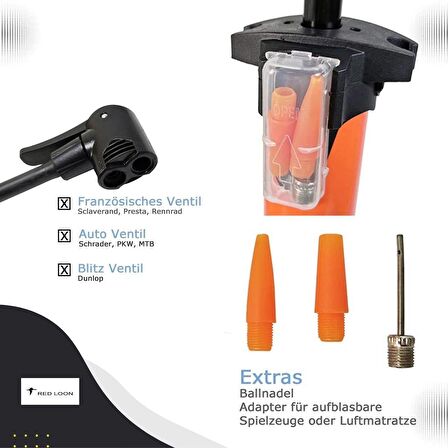 XBYC 9017 Göstergeli Ayaklı Bisiklet Pompası 160PSI Yüksek Basınçlı Pompa