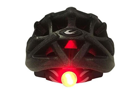 Zozo Kask MV29 Arka Led Lambalı Fileli MTB Bisiklet Kaskı XL Beden Gri Koyu Gri 