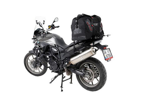 Forte Gt 70900 Adventure Motosiklet Arka Çanta 55 Litre Valiz Model Siyah Kırmızı