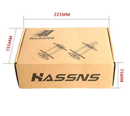 Hassns Pro 7 Rainbow Bisiklet Göbek Seti Ön Arka Kaset Göbek Seti 32 Delik 6 Vida Qr Mandal