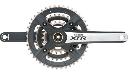 Shımano XTR FC-M970 175MM 44X32X24T Shımano XTR 3'Lü Aynakol Hollowtech Orta Göbek Dahil