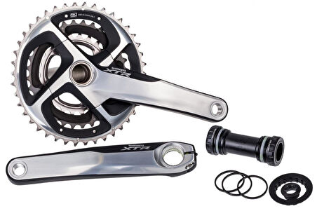 Shımano XTR FC-M980 175MM 42X32X24T Shımano XTR 3'Lü Aynakol Hollowtech Orta Göbek Dahil