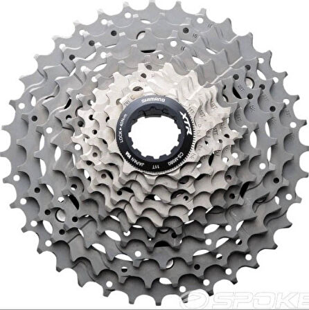 Shımano XTR CS-M980 10'LU Ruble 11-34T Kaset Dişli 10 vites Titanium 