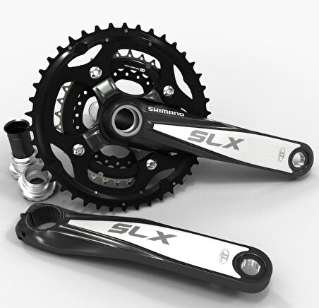 Shımano SLX FC-M660 - 175MM 42X32X24T Shımano SLX 3'lü Aynakol Hollowtech Orta Göbek Dahil