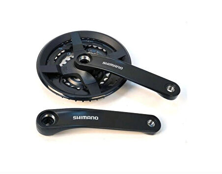 Shimano FC-TY301 Aynakol 3x7X8V Siyah 42x34x24T 170mm