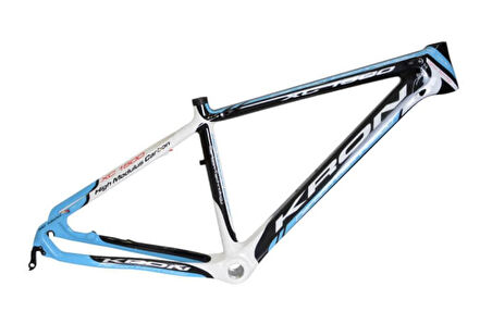 Kron Xc 1500 Modeli 26 Jant Karbon Kadro 26 Jant Carbon Bisiklet Gövdesi Siyah Mavi 
