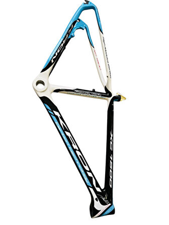 Kron Xc 1500 Modeli 26 Jant Karbon Kadro 26 Jant Carbon Bisiklet Gövdesi Siyah Mavi 