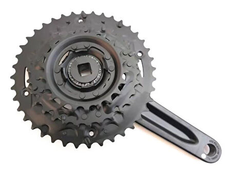 Shimano Altus FC-MT100 40/30/22T 175mm 3x9 Uyumlu Aynakol Shimano Aynakol Crankset 9-Speed FC-MT101