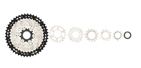 Shimano Deore XT CS-M8100-12 Ruble 10-51T (Micro Spline) 12 Vites Kaset Dişli Deore Xt Ruble