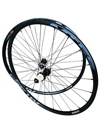 Shimano Wh-Mt55  Ön/Arka 26''Jant Seti Siyah Qr-Mandal Centerlock Disk Kaset Dişli Jant Seti