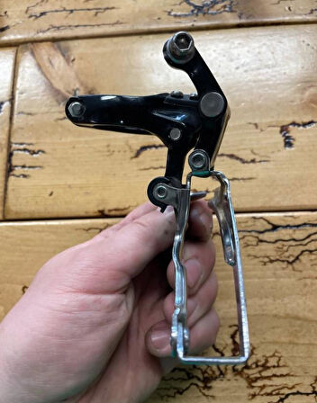 Shimano Deore LX fd-m565 Ön Aktarıcı 3x8V Alttan Çektirmeli Orta Vites Aktarıcı 34.9 mm Retro