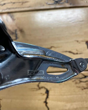 Shimano Deore LX fd-m565 Ön Aktarıcı 3x8V Alttan Çektirmeli Orta Vites Aktarıcı 34.9 mm Retro