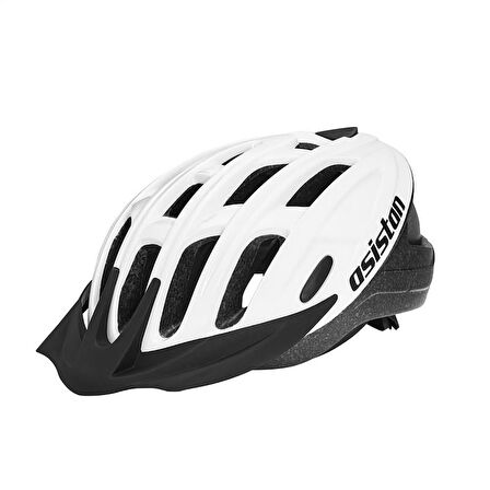 Asistan Cape H90 Çok Amaçlı Rüzgarlıklı Kask Yetişkin Scooter Bisiklet Kaskı M Beden Beyaz