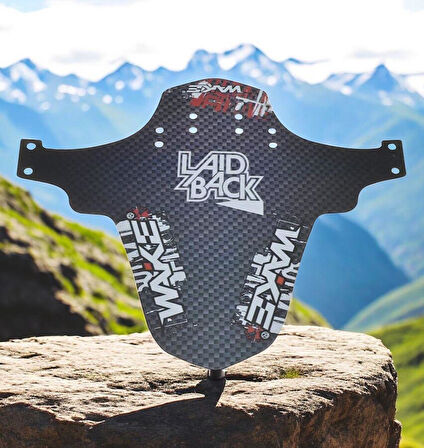 Wake Mtb Bisiklet Çamurluk Trekking Ön Veya Arkaya Takılabilir 4 Adet Cırt Kelepçe Hediyeli Laid Back