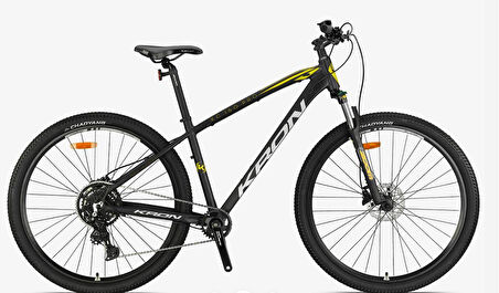 Kron XC 150 Pro 29" Jant Hidrolik Disk Mtb Dağ Bisikleti Shimano CUES U4000 9 Vites 1×9 Siyah Sarı