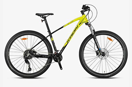 Kron XC 500 29" Jant 2X10 Cues Vites Hidrolik Disk Dağ Bisikleti Mat Siyah Elektrik Sarı