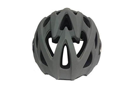 Raptor Kask MV29 Arka Led Lambalı Fileli MTB Bisiklet Kaskı L Beden Gri Koyu Gri
