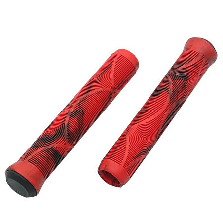 Forte Gt XBYC 5023 Bisiklet Silikon Elcik 165cm İyi Tutuş Kaymaz Yapı Gidon Bisiklet Elciği Kırmızı