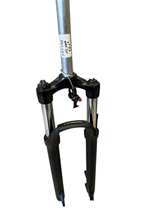 Zoom Vaxa 32 Air 27,5" Jant Havalı Gidondan Kilitli Bisiklet Maşası 1-1/8 QR Maşa Magnezyum Bacak Siyah