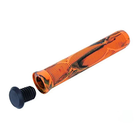 Forte Gt XBYC 5023 Bisiklet Silikon Elcik 165cm İyi Tutuş Kaymaz Yapı Gidon Bisiklet Elciği Turuncu