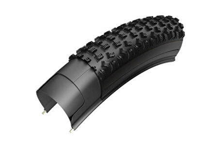 RAPTOR Bisiklet Dış Lastik 24 x 2.10 (2416) Zırhlı Dış Lastiği Siyah 24 Jant Bisiklet Dış Lastiği