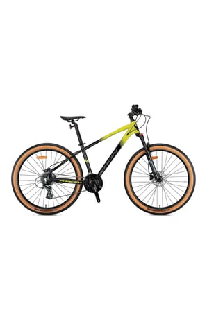 XC150 29 Jant Hidrolik Disk MTB Dağ Bisikleti 24 Vites Amber Yanak Lastik Siyah Elektrik Sarı